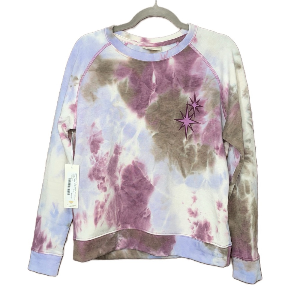 78& Sunny SEAS Tie Dye "Golden Hour" Graphic Sweatshirt NWT - Picture 8 of 9